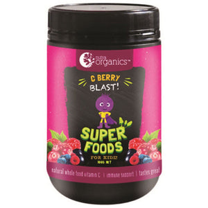 Nutra Organics C Berry Blast Super Foods for Kids 100g