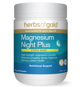 Herbs of Gold Magensium Night Plus 150g