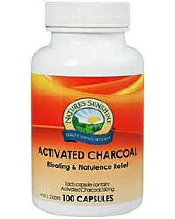 Nature's Sunshine Activated Charcoal 100 cap
