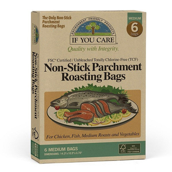 If you Care Non-Stick Parchment Roasting Bags 6pk